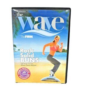 GAIAM The Wave: Rock Solid Buns DVD, 2008 Lower Body Workout